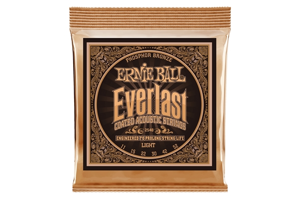 Ernie Ball - 2548 Everlast Coated Phosphor Bronze Light 11-52