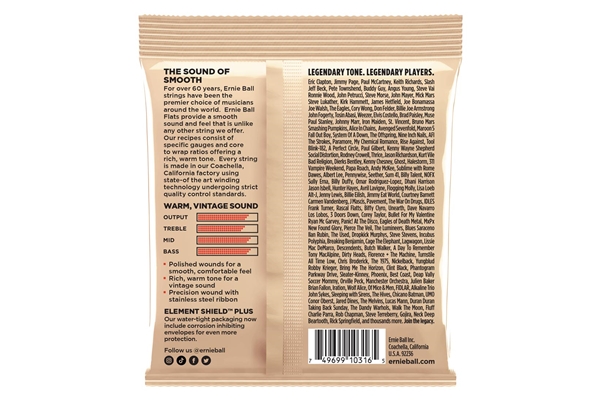 Ernie Ball - 2580 Light Flat El Guitar 11-50