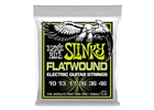 Ernie Ball 2591 Slinky Flatwound El Guit 10-46