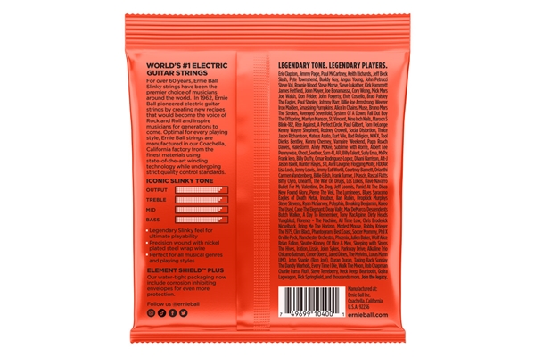 Ernie Ball - 2615 Nickel Wound Skinny Top Heavy Bottom 7 Slinky 10-62