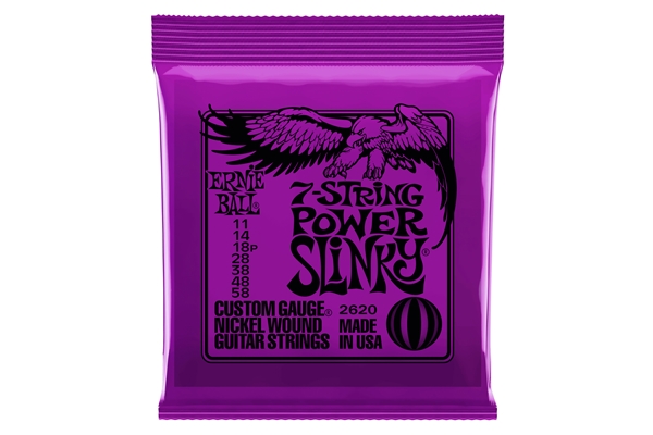 Ernie Ball - 2620 Nickel Wound Power Slinky 11-58