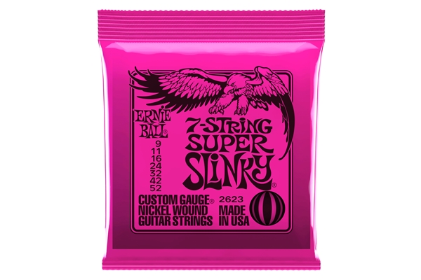 Ernie Ball 2623 Nickel Wound Super Slinky 9-52