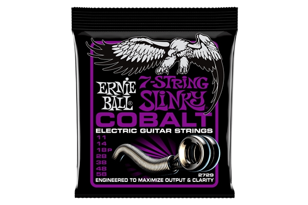 Ernie Ball 2729 Cobalt Power Slinky 11-58