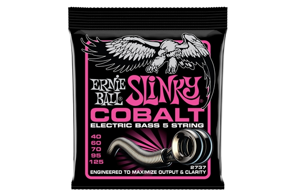 Ernie Ball - 2737 Super Slinky Cobalt 5 Bass 40-125