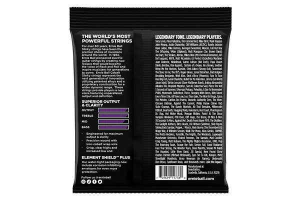 Ernie Ball - 2738 Power Slinky Cob 5 Bass 50-135