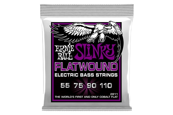 Ernie Ball - 2811 Power Slinky Flatwound 55-110