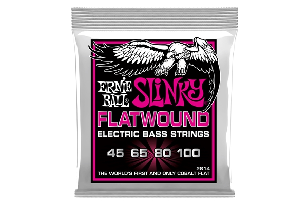 Ernie Ball - 2814 Super Slinky Flatwound 45-100