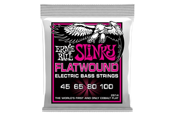 Ernie Ball 2814 Super Slinky Flatwound 45-100