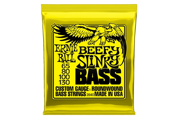 Ernie Ball - 2840 Nickel Wound Beefy Slinky 65-130