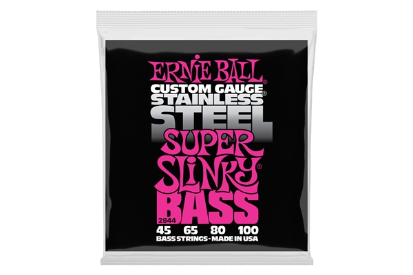 Ernie Ball - 2844 Super Slinky Stainless Steel 45-100