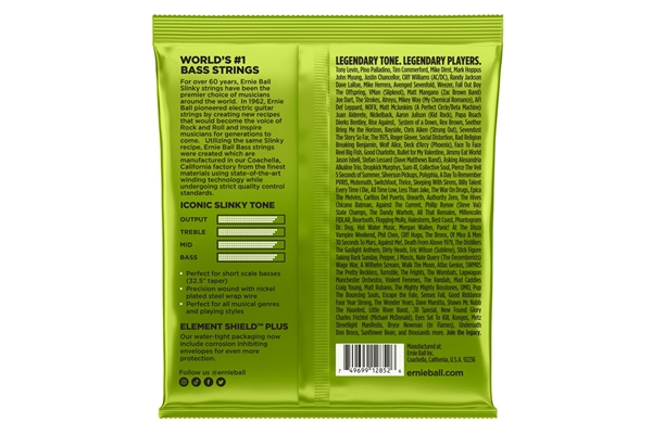 Ernie Ball - 2852 Nickel Wound Scala Corta Regular 45-105