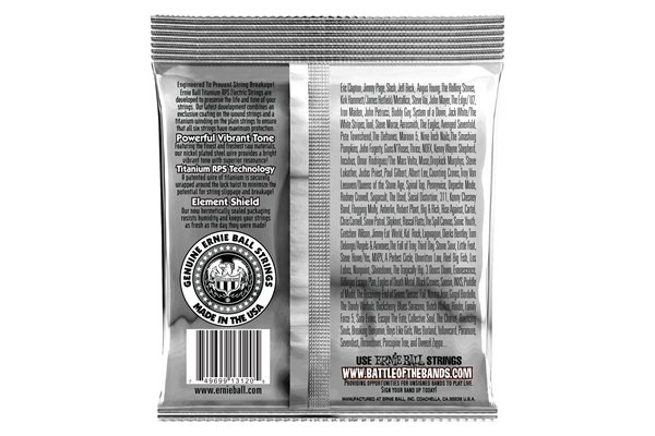 Ernie Ball 3120 RPS Coated Titanium Power Slinky 11-48