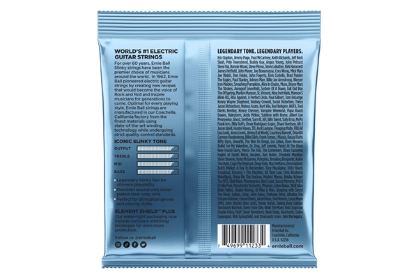 Ernie Ball - 3212 Primo Slinky Nckl Wnd3 Pk 9.5 44