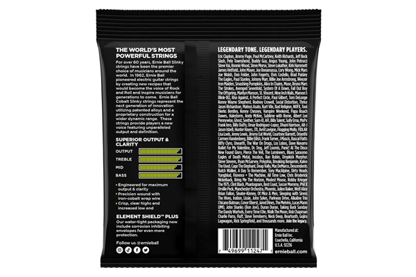 Ernie Ball - 3721 Cobalt Regular Slinky 10-46