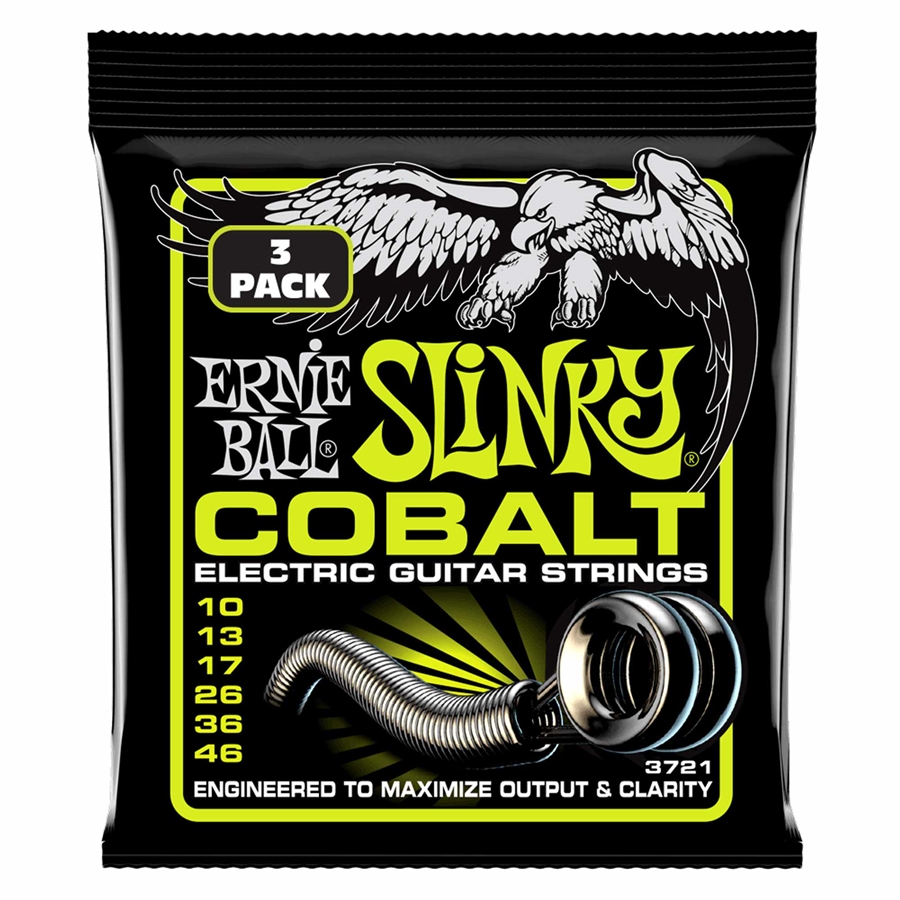 Ernie Ball 3721 Cobalt Regular Slinky 10-46