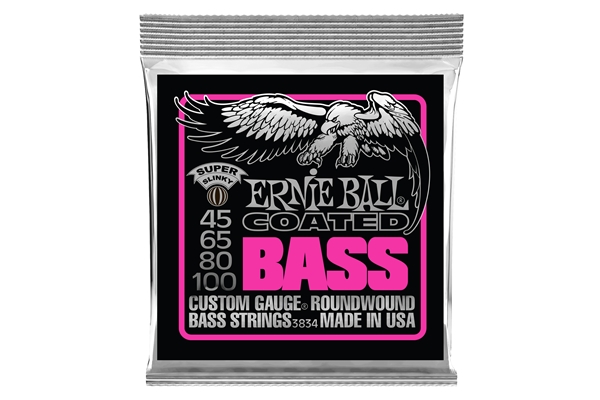 Ernie Ball - 3834 Super Slinky Coated 45-100