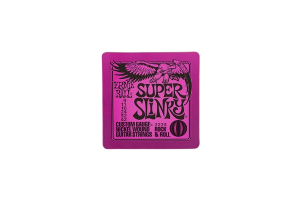 Ernie Ball - 4003 Sottobicchieri Ernie Ball Slinky - Confezione da 6