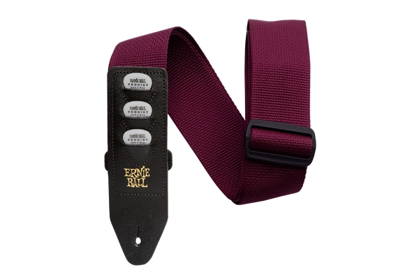 Ernie Ball 4688 Pickholder Strap Burgundy