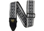 Ernie Ball - 5319 Beatnik Black Jacquard Strap Ernie Ball - 5319 Beatnik Black Jacquard Strap