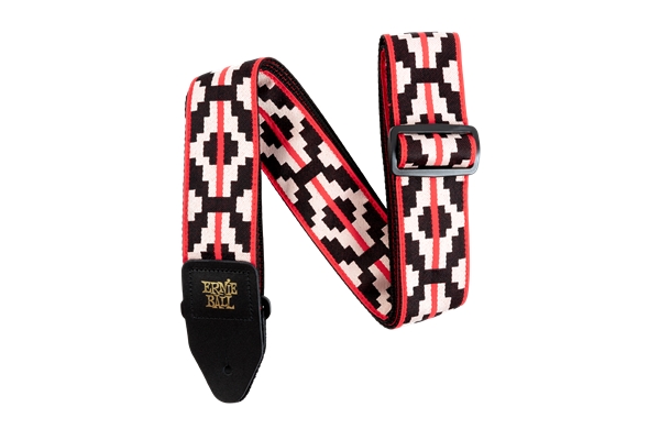 Ernie Ball - 5322 Tracolla Ristra Red Jacquard Strap 2021