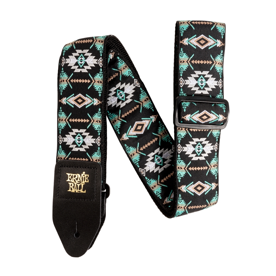 Ernie Ball 5325 Tracolla Southwestern Turquoise Jacquard Strap 2021