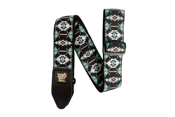 Ernie Ball 5325 Tracolla Southwestern Turquoise Jacquard Strap 2021