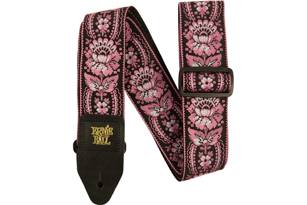 Ernie Ball - 5347 Pink Orleans Jacquard Strap