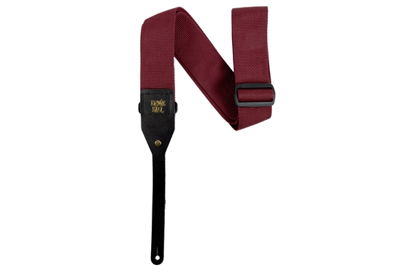 Ernie Ball - 5367 Polypro Acoustic Gtr Strap Burgundy