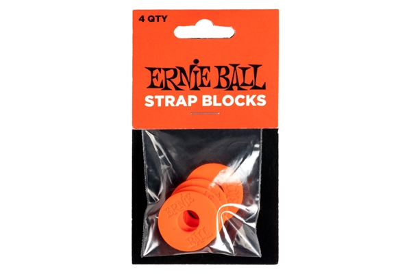 Ernie Ball 5620 Strap Blocks Red