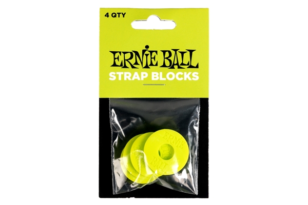 Ernie Ball 5622 Strap Blocks Green