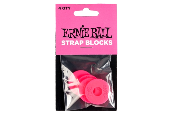 Ernie Ball - 5623 Strap Blocks Pink