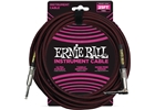 Ernie Ball 6062 Cavo Braided Black/Red 7,62 m