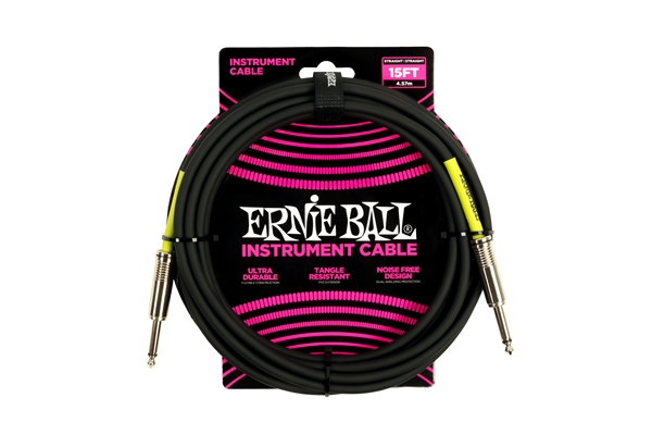 Ernie Ball - 6399 PVC Straight Straight 4.5m