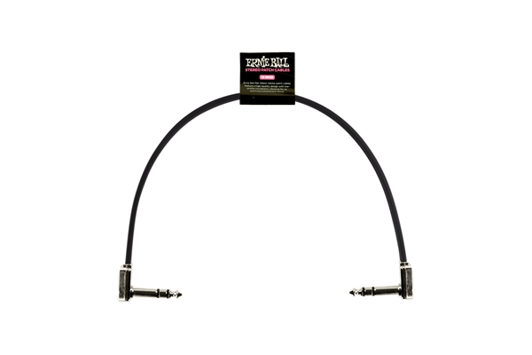 Ernie Ball - 6409 Single Flat Ribbon Stereo Patch Cable 30,48cm