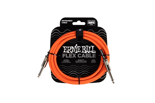 Ernie Ball - 6416 Flex Cable Orange 3m
