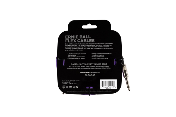Ernie Ball - 6420 Flex Cable Purple 6m