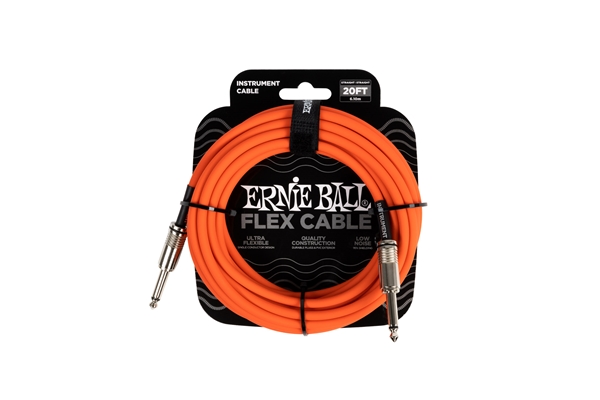 Ernie Ball - 6421 Flex Cable Orange 6m