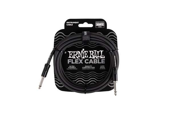 Ernie Ball 6434 Flex Cable Black 3m
