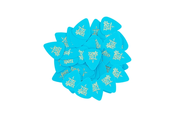 Ernie Ball - Plettri Standard Blu Thin, Busta da 144