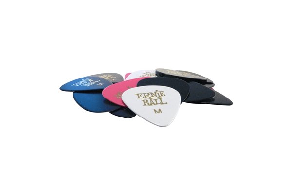 Ernie Ball - Plettri Standard Assortiti Medium Busta da 24