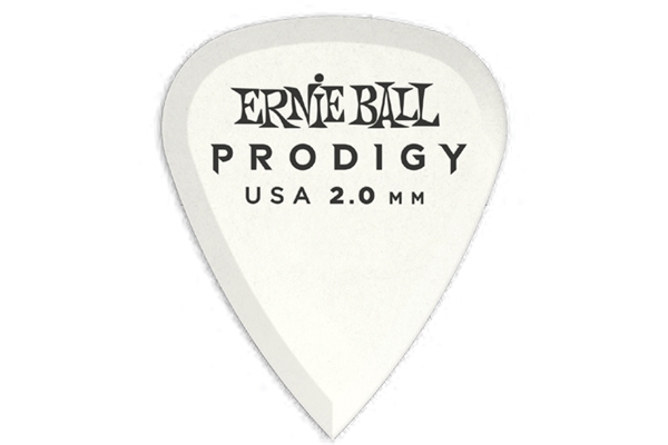Ernie Ball - 9202 Plettri Prodigy Standard White 2,0 mm Busta da 6