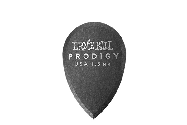 Ernie Ball 9330 Plettri Prodigy Teardrop Black 1,5 mm Busta 6