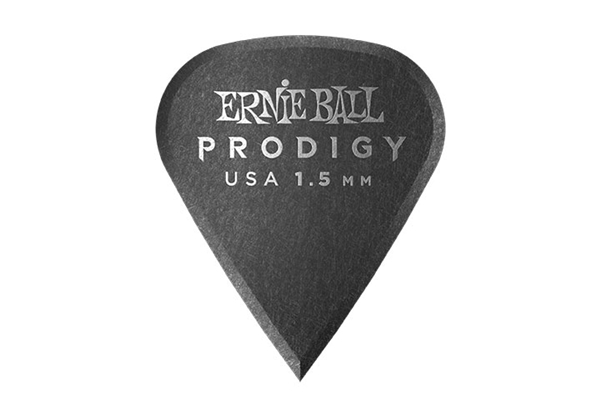 Ernie Ball - 9335 Plettri Prodigy Sharp Black 1,5 mm Busta 6