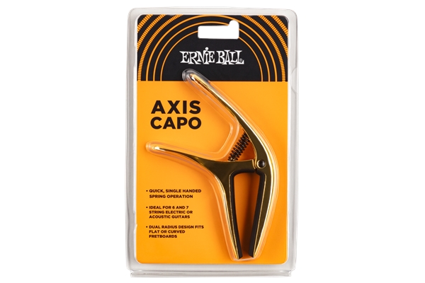 Ernie Ball - 9603 Axis Capo Gold
