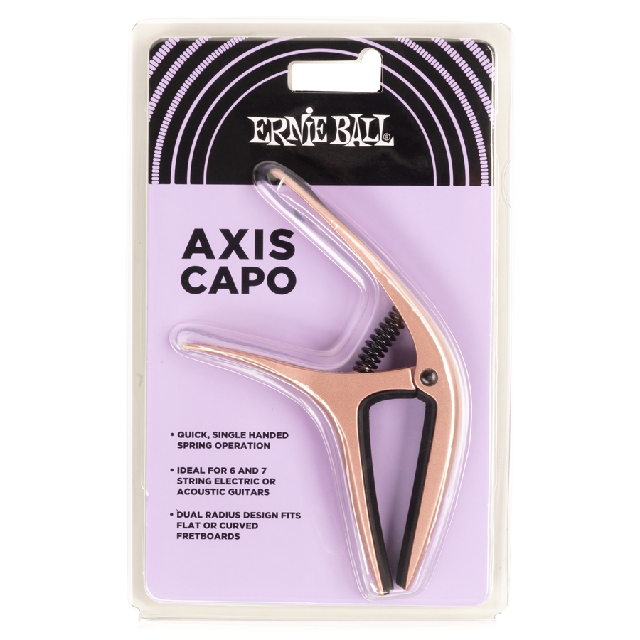 Ernie Ball 9605 Axis Capo Rose Gold 2021