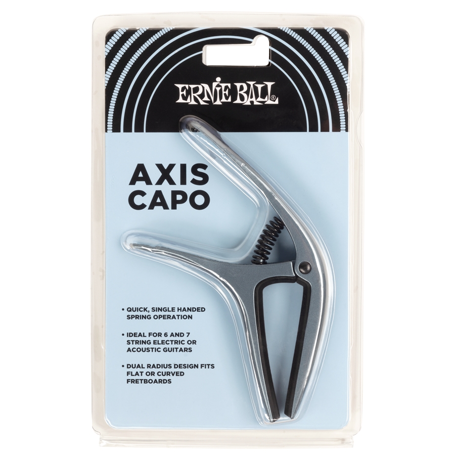 Ernie Ball 9607 Axis Capo Blue Steel 2021