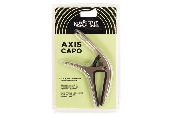 Ernie Ball - 9608 Axis Capo Pewter 2021