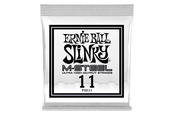 Ernie Ball - 0111 M-Steel Reinforced Plain .011