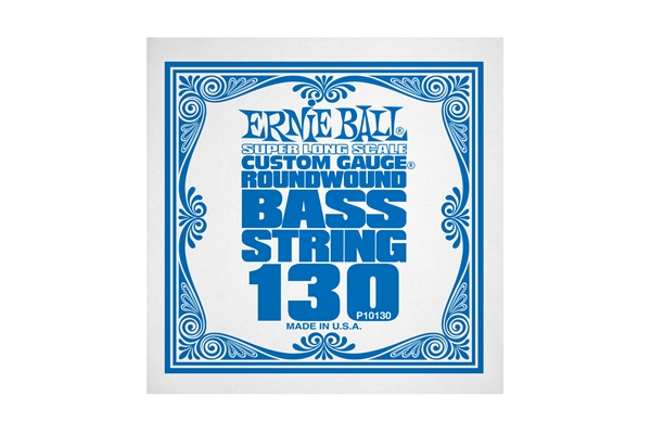 Ernie Ball - 0130 Nickel Wound Bass Scala Super Lunga .130