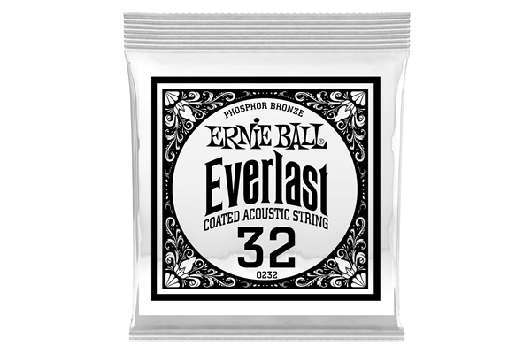 Ernie Ball 0232 Everlast Coated Phosphor Bronze .032